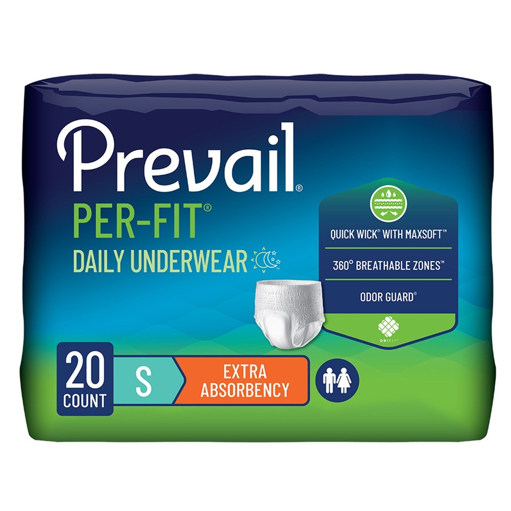 Prevail Disposable Underwear Small 39 80 Ct