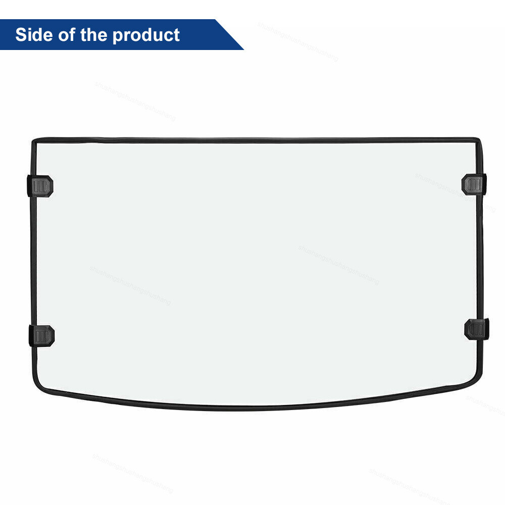 Front Windshield Full Clear Windscreen Fit for 2012 2013-22 Polaris Ranger XP