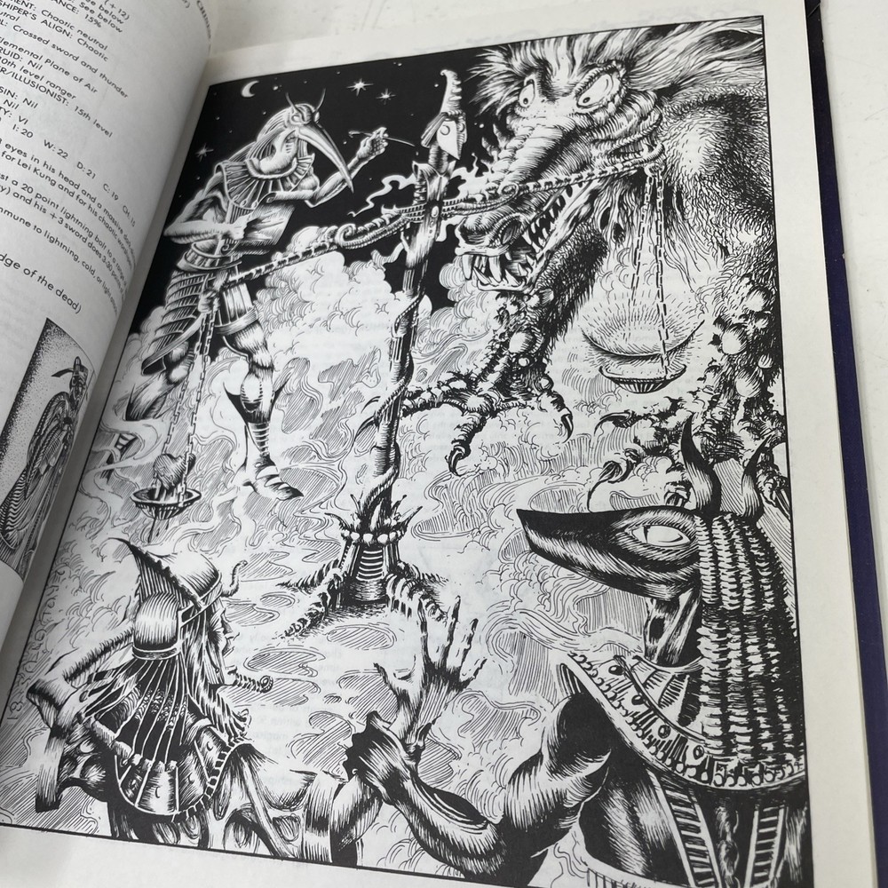 TSR Official Advanced Dungeons & Dragons Legend & Lore Book 1984