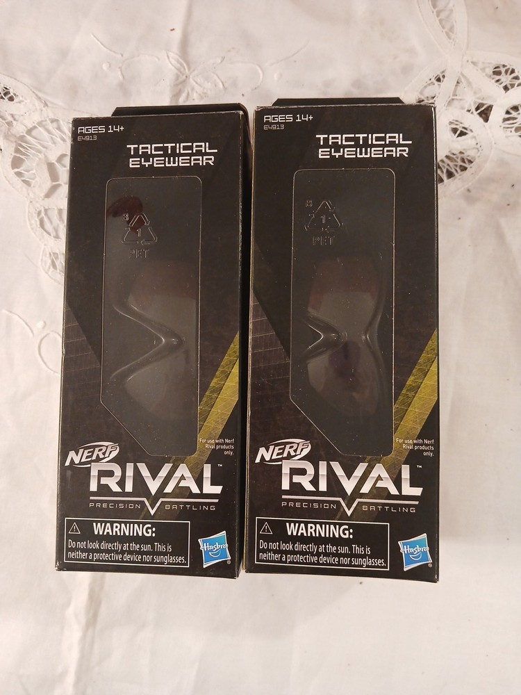 Nerf Rival Edge Series Tactical Eyewear 2-PACK 🕶 Precision Battling Hasbro