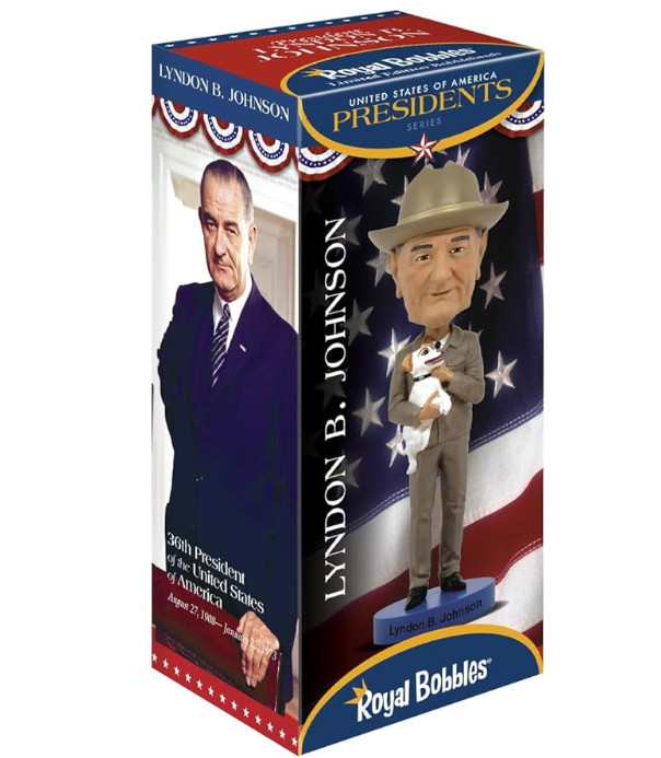 Royal Bobbles Lyndon B. Johnson Bobblehead