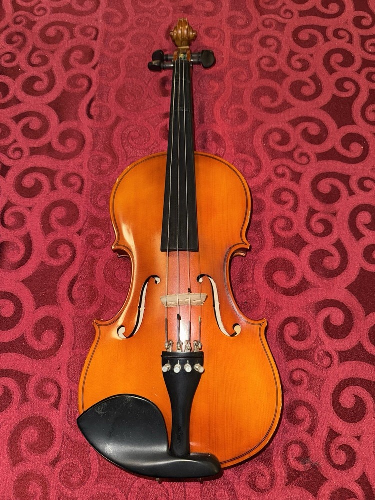 Otto Bruckner Antonius Stradivarius Design Case & Bow Needs Slight Work
