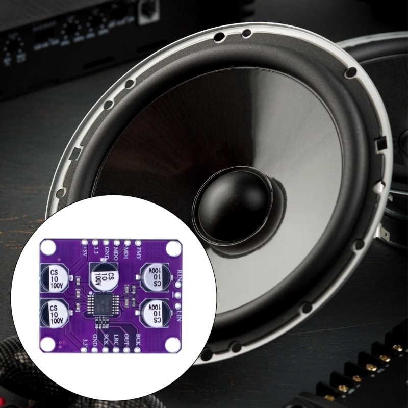 PCM1808 Single Ended Input Board Integrated Stereo Decoding Amplifier Circuit
