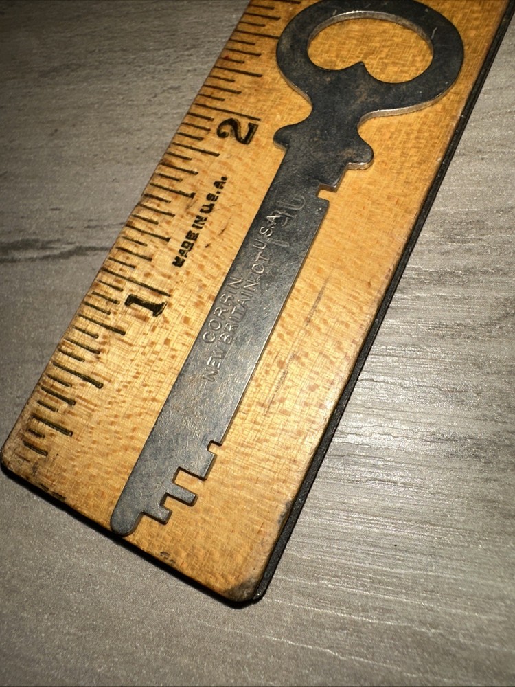 Antique Corbin Flat Skeleton Key #JF135