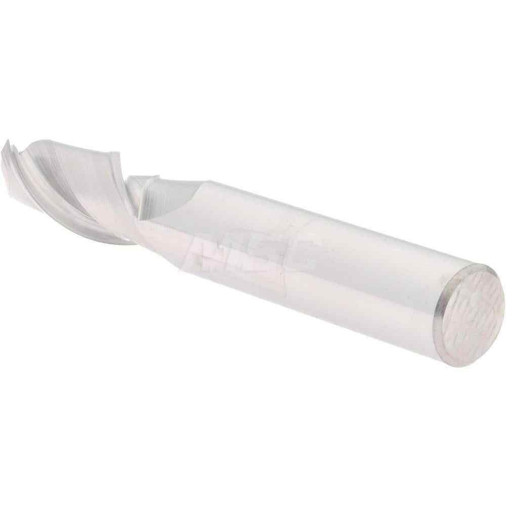 Accupro 3/8" Diam 2 Flute Single End Solid Carbide 1/8" Corner Radius End Mil...
