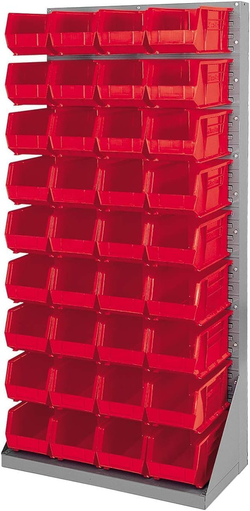30240 Akrobins Plastic Storage Bins, Space-Saving Stackable Bins for Garage, Pan