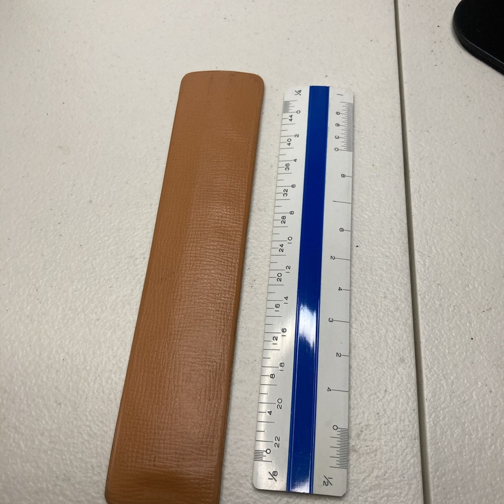 Vintage Ruler TACRO No. 4828 Japan. Draftsmen Drafting Tool Ruler- E