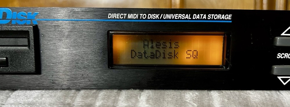 ALESIS Direct Midi to Disk Universal Data Storage With OEM Power Supply