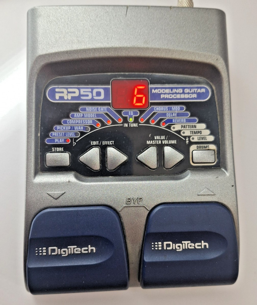 DigiTech RP50 Multi-Effects Guitar Effect Pedal - No Power Supply