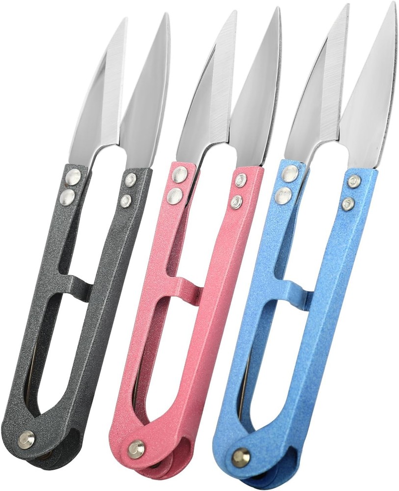 Thread Snips, High-Carbon Steel Thread Cutter, 4.25inch Yarn