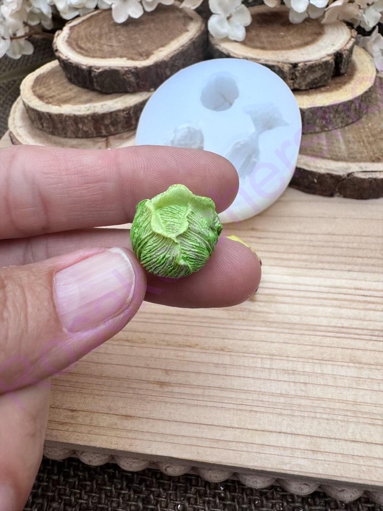 Vegetables handmade silicone mold for crafts