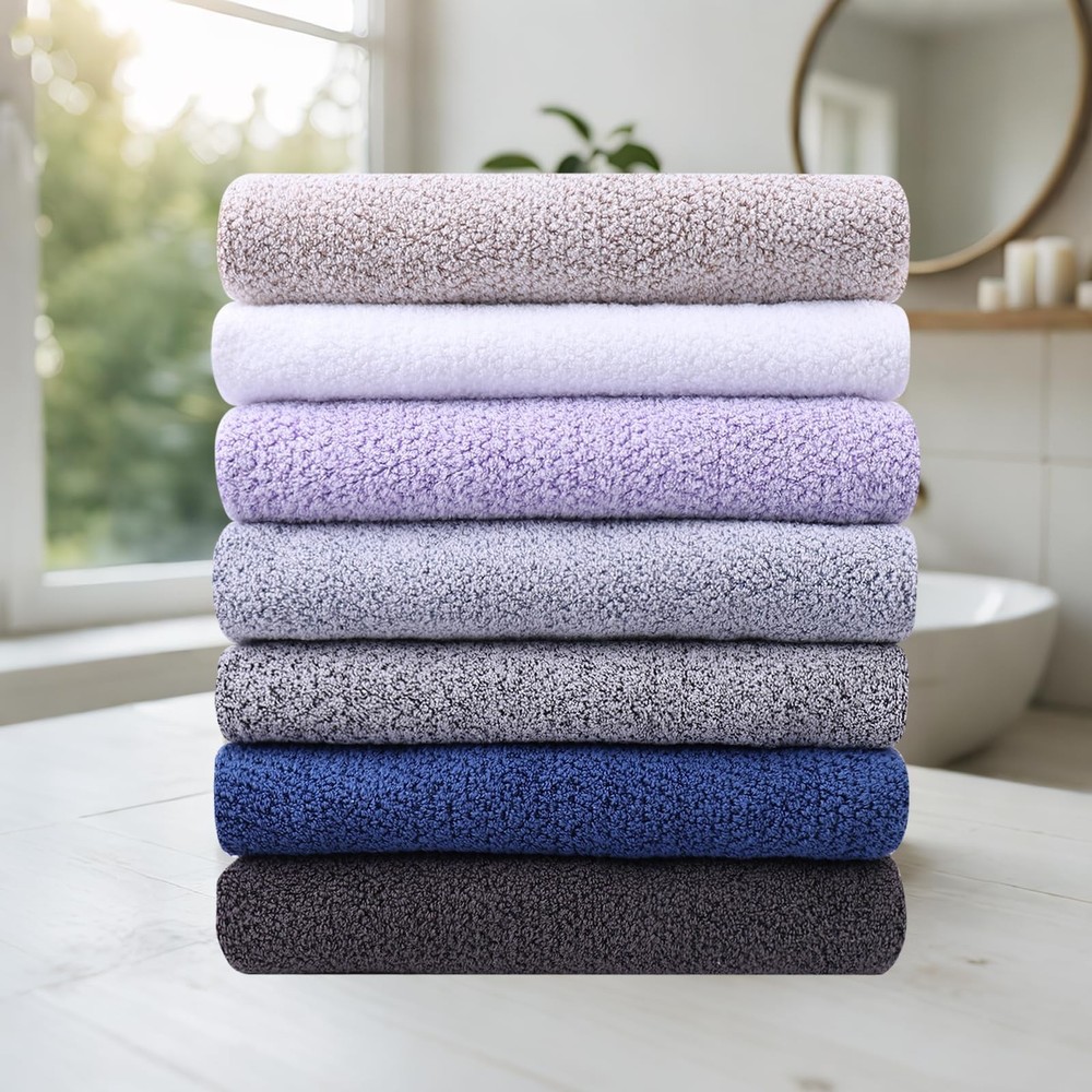 Everplush Diamond Collection Extra Large Bath Towel Sheet – 2 PK, Super Soft ...