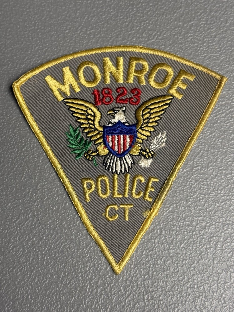 Monroe CT Police Shoulder Patch