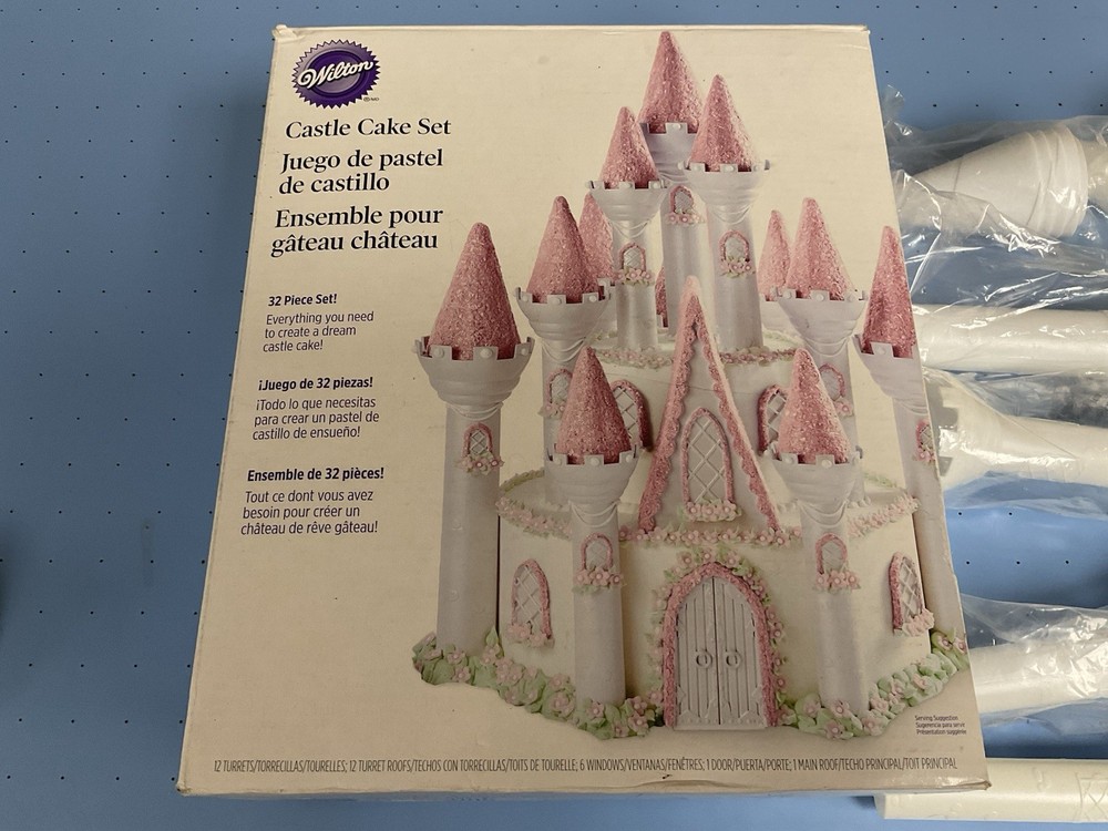 Wilton Castle Cake Set Incomplete Set