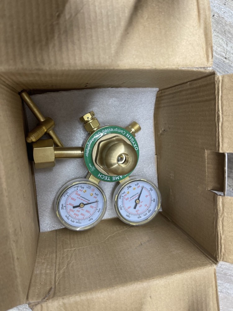 Flame Tech VMOR-22 Medium Duty Oxygen Regulator -new