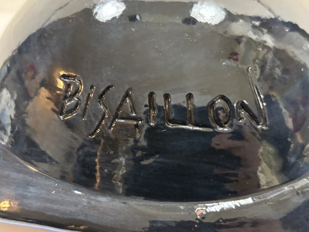 Bisaillon Studio Art Pottery Bowl 8 X 8