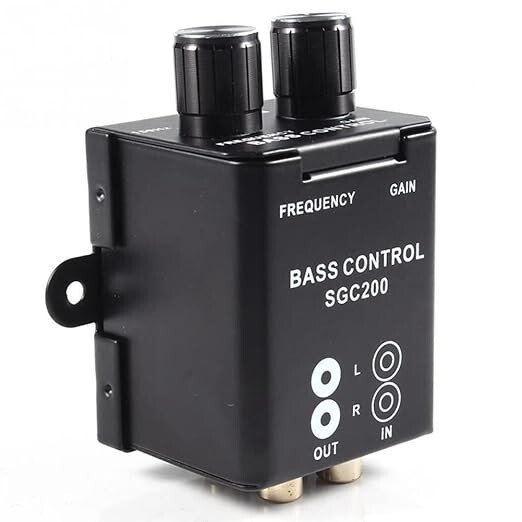 RCA Stereo Bass Frequency Gain Control Dial - No Power Needed