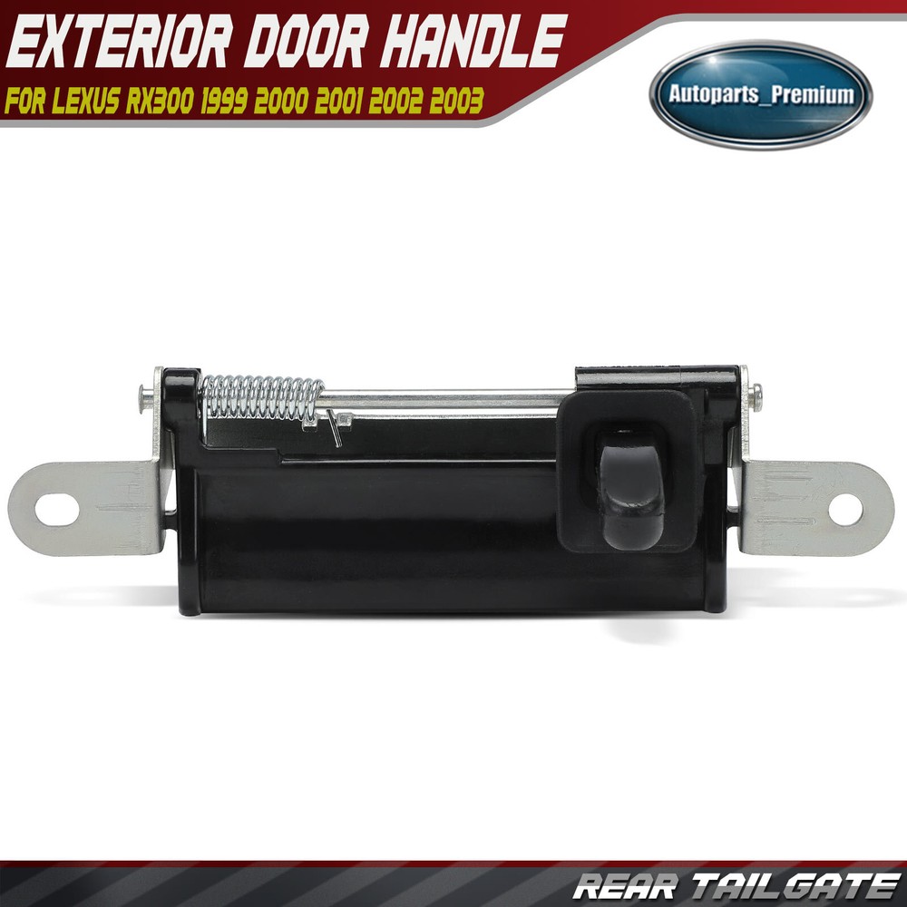 Tailgate Back Textured Black Tailgate Handle for Lexus RX300 1999 2000 2001-2003