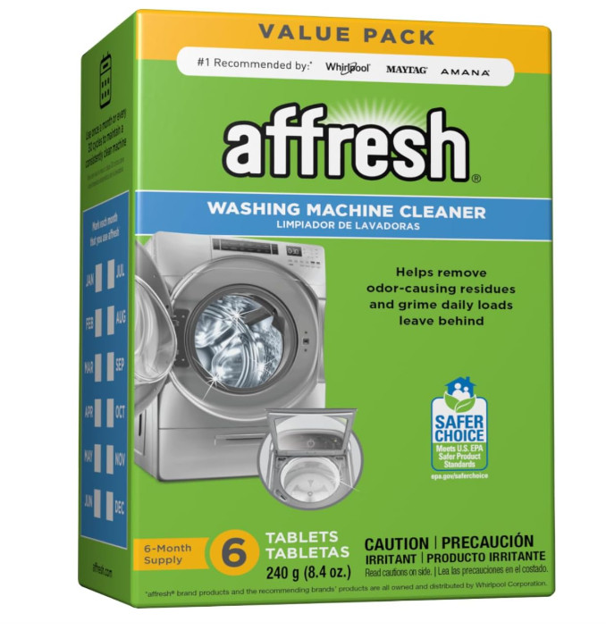 Affresh Washing Machine Cleaner, Cleans Front Load and Top Load Washers
