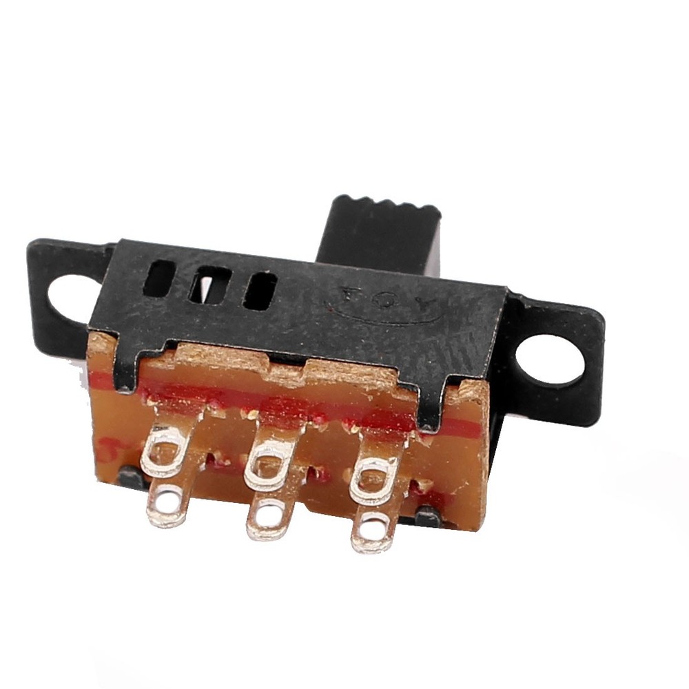 5 Pcs 3 Position 6P DPDT Micro Miniature PCB Slide Switch Latching Toggle Switch