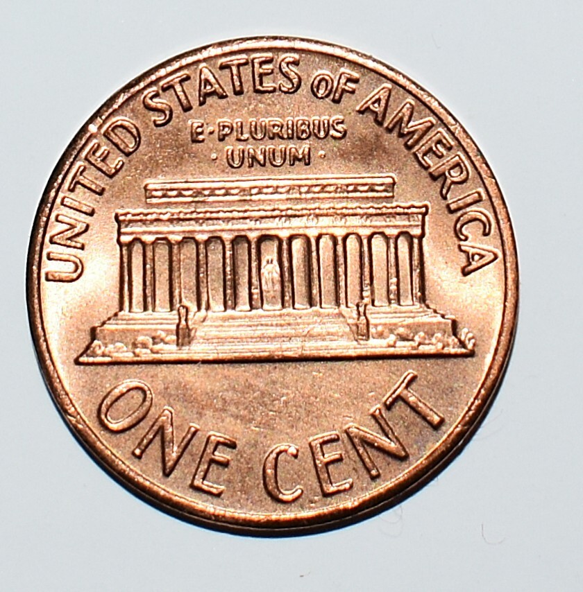 1969 Penny Error Floating Roof, Retaining Collar + High Mint State Red