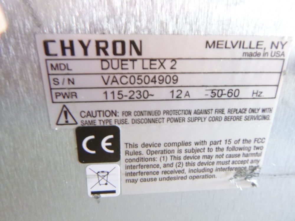 Chyron Duet LEX 2 Broadcast Graphics System LEX2