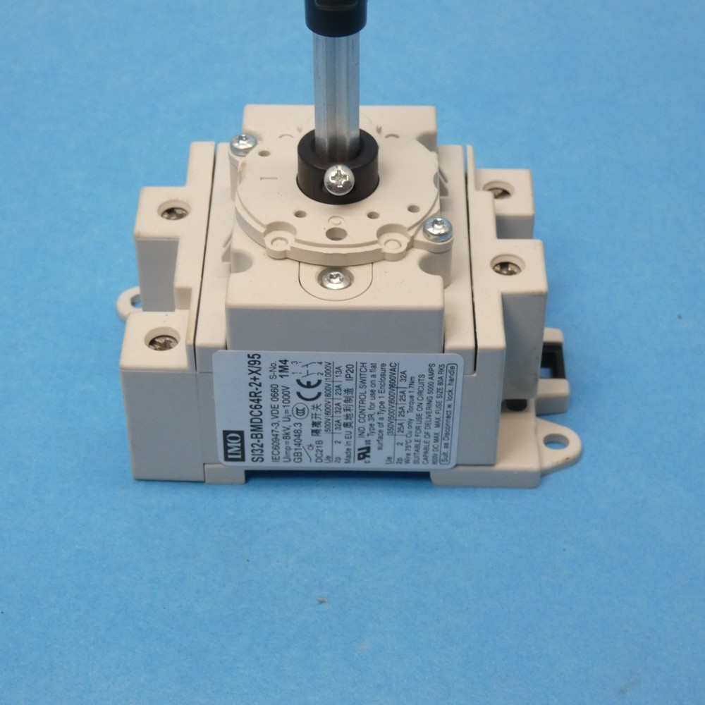 Imo SI32-BMDC64R-2+X/95 Solar Isolator Rotary Disconnect Switch 2 Pole