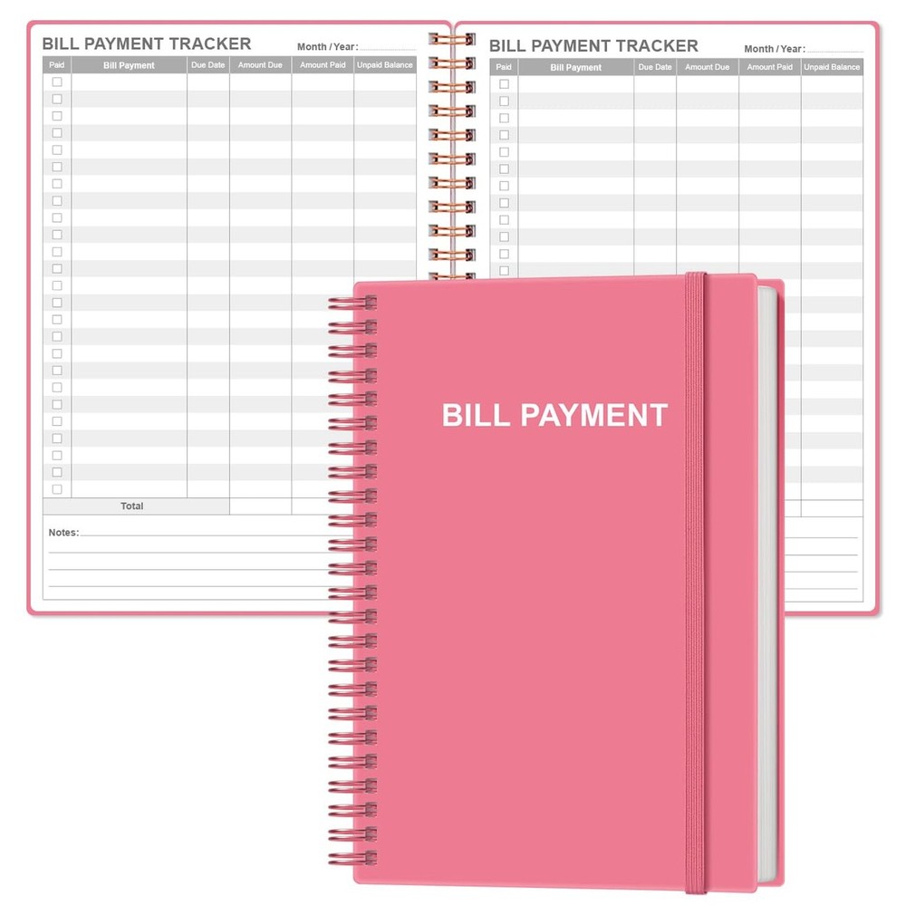 Bill Payment Tracker Notebook - Monthly Bill Organizer & Planner for Personal...