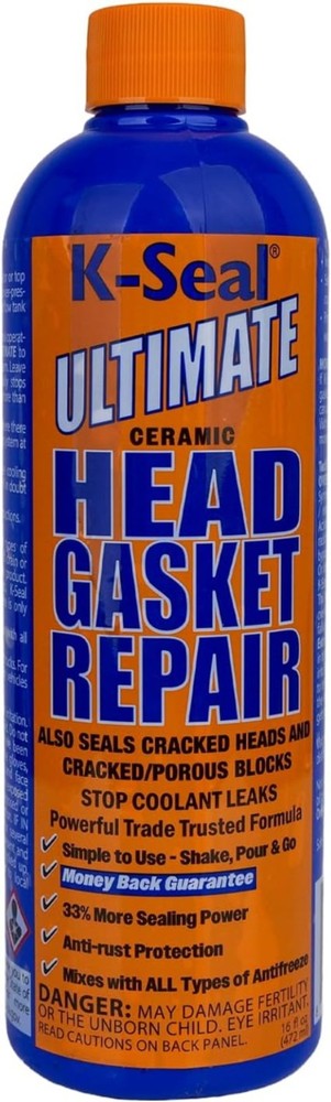 DIY 16oz Head Gasket Sealer – Easy Pour Solution for Permanent Engine Repairs