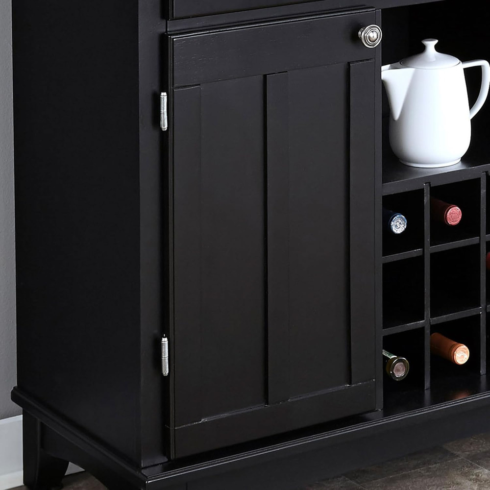 Server Sideboards-Buffets-Credenzas, Black