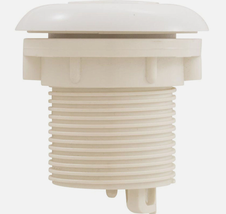 HSA-101 White Air Button Assembly fits HydraBath HSA model