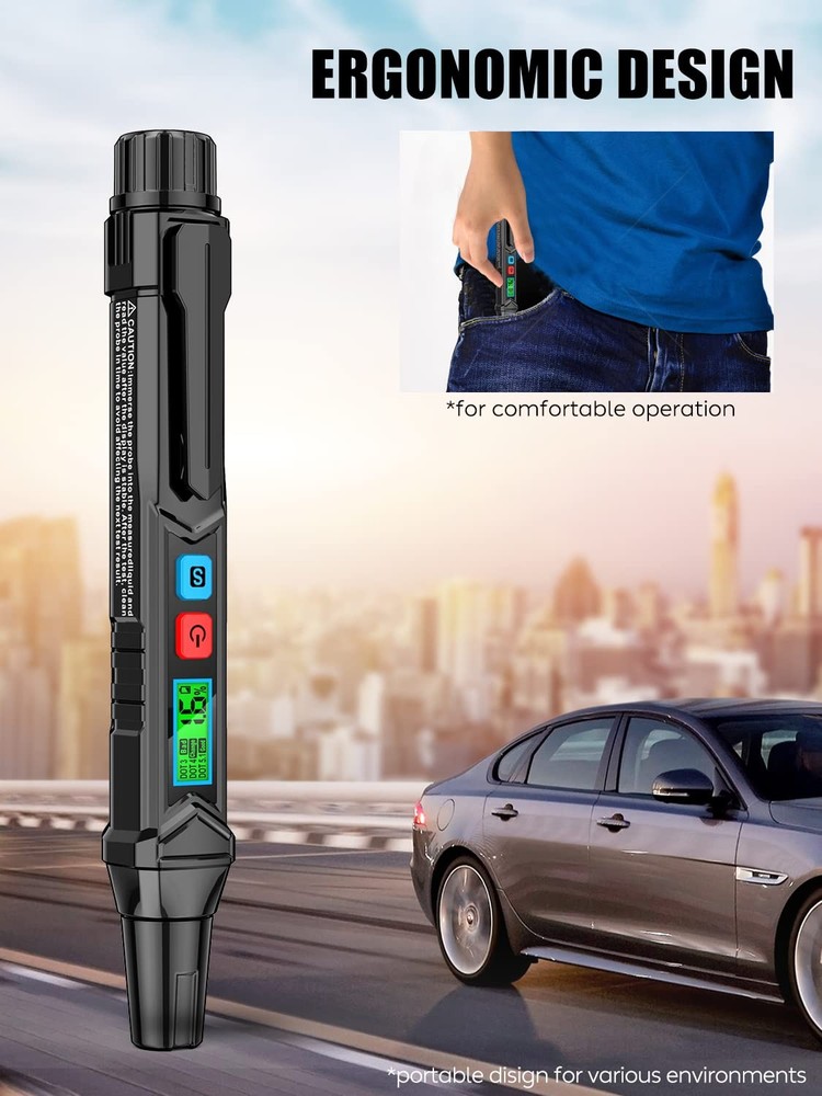 NF Brake Fluid Tester Pen Test Strips For DOT3 DOT4 DOT5.1 Fluid Caliper