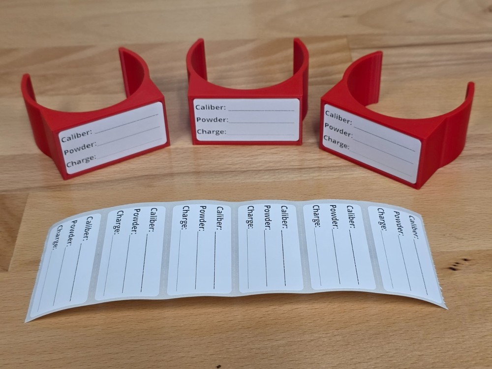 Hornady Lock-N-Load Powder Measure Label (3 Pack)