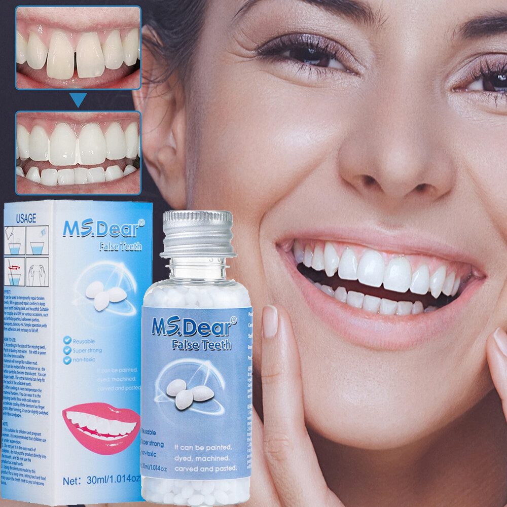 Temporary Tooth Repair Kit Teeth Gaps False Teeth Solid Glue Denture Adhesive