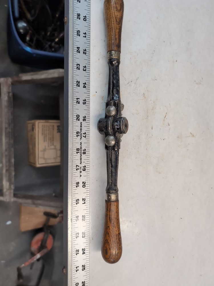 Vintage  Auger Drill Handle