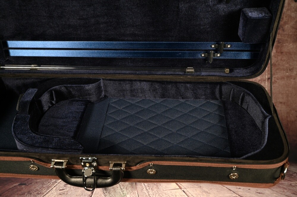 Petz well made viola case, adjustable interior
