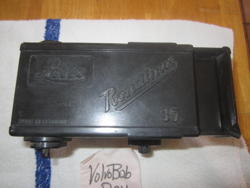 VINTAGE Leitz Rondinax 35 Daylight DEVLOPING TANK for 35mm FILM PROCESSING