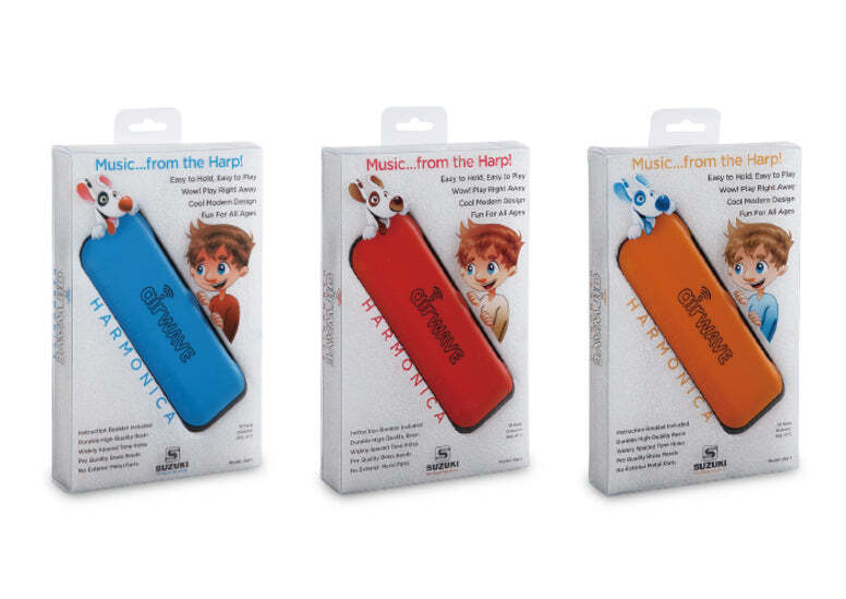 Suzuki Airwave Harmonica ~Multiple Colors