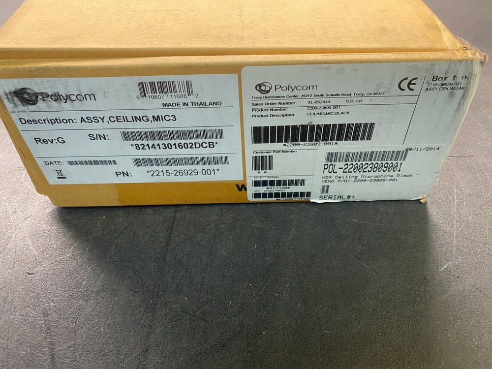 Poly Polycom HDX Ceiling Microphone 2200-23809-001