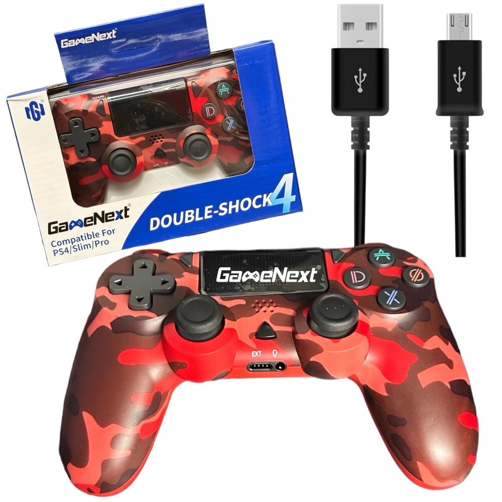 Gamepad Camo Wireless Game Controller Compatible with PS4/PS4 Pro/Slim Console!