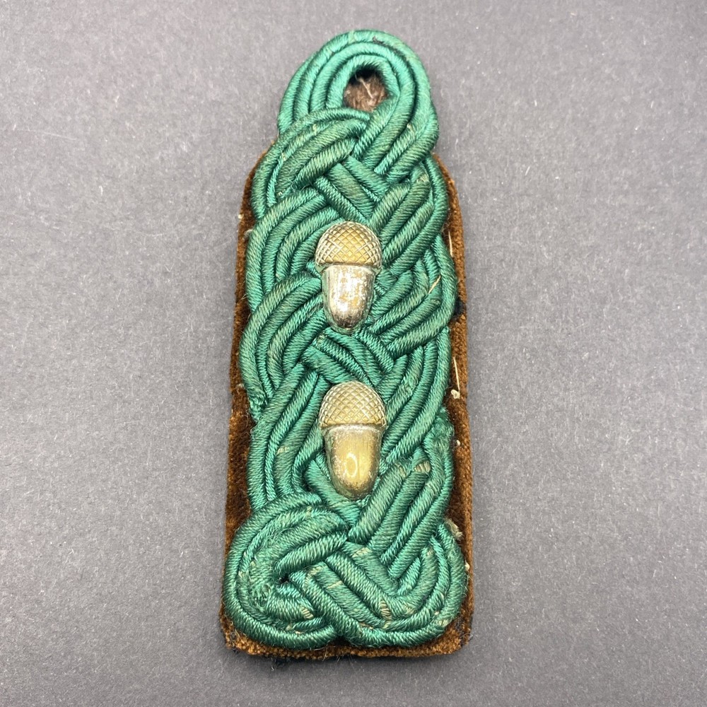 Genuine WW2 German Forestry Officer Shoulder Board
