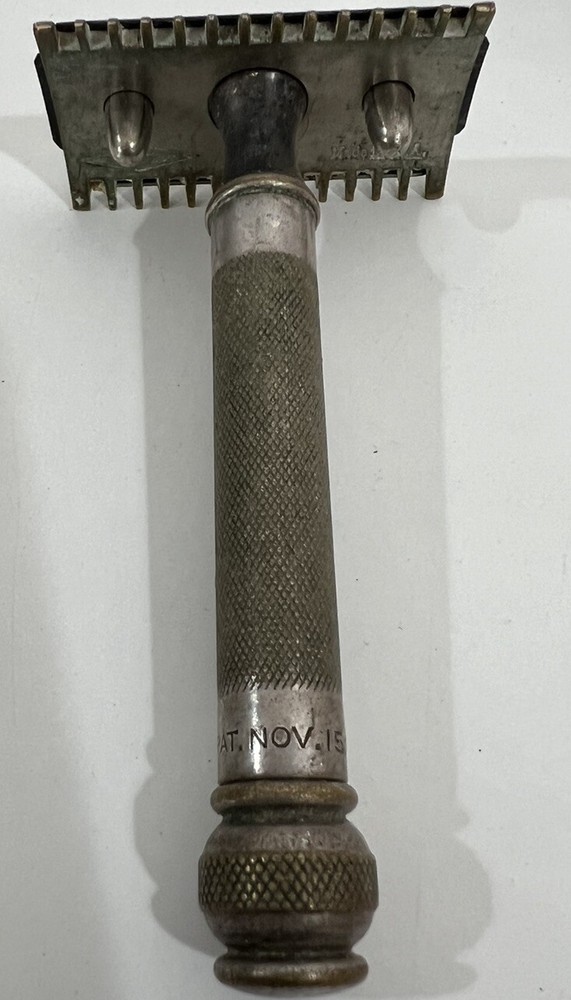 VINTAGE 20’s 30’s GILLETTE RAZOR Double Sided