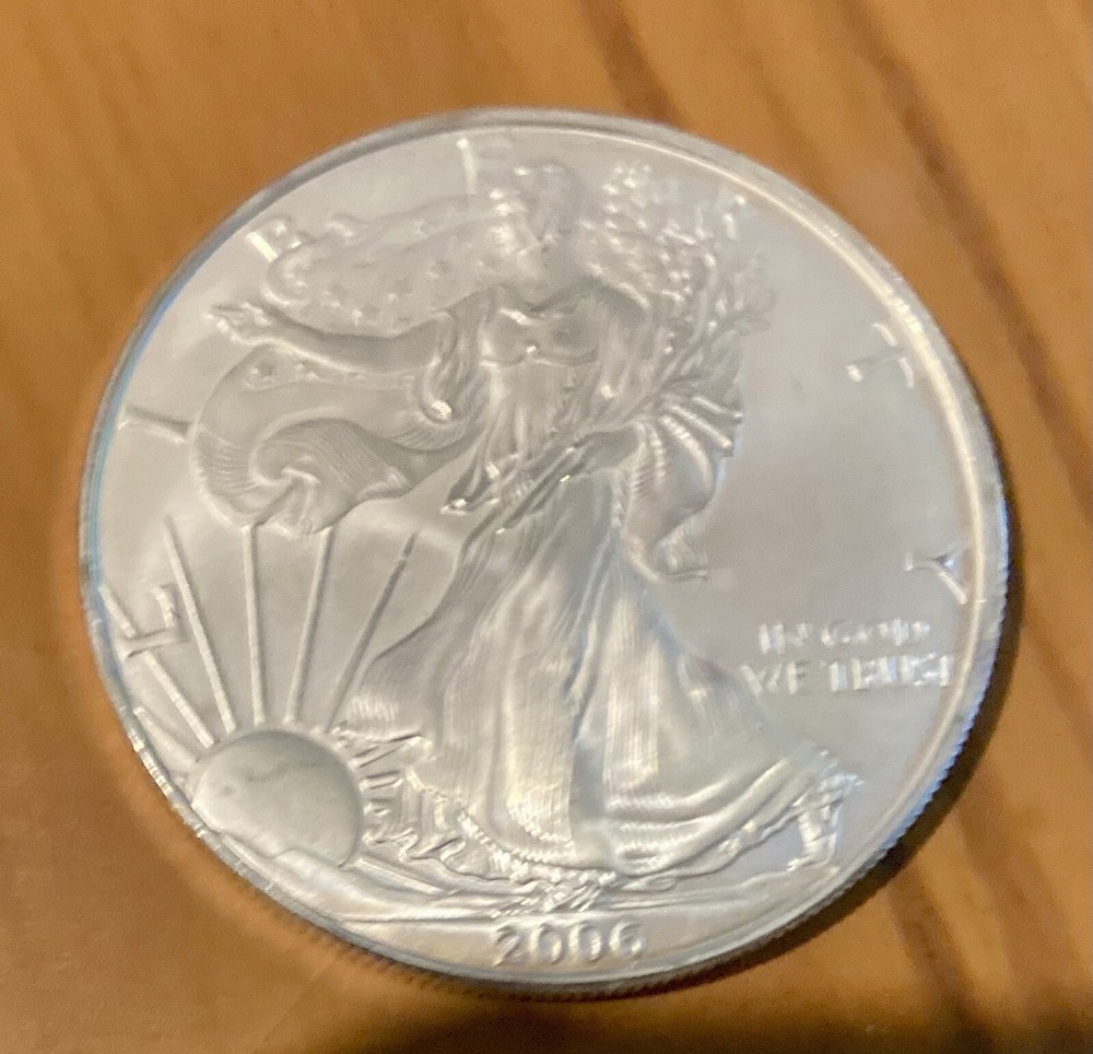 2006 Silver Eagle Uncertified DDO & Error