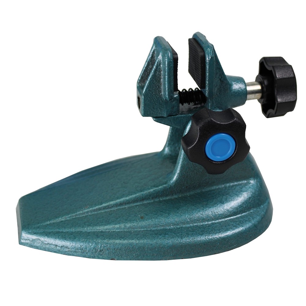 "Precision Micrometer Holder Stand Cast Iron Base for 0-4"" Micrometers"