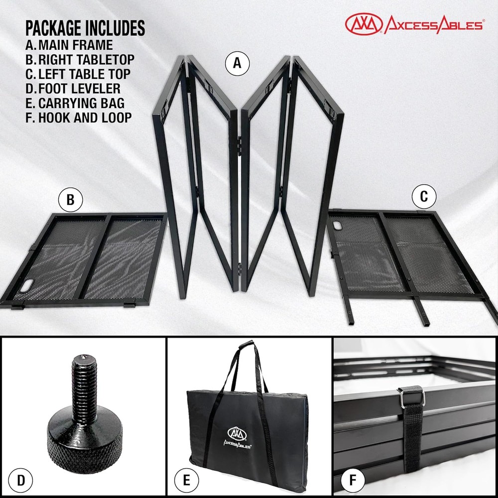 Portable DJ Table Mobile Mixing Console Workstation Event Desk - OB