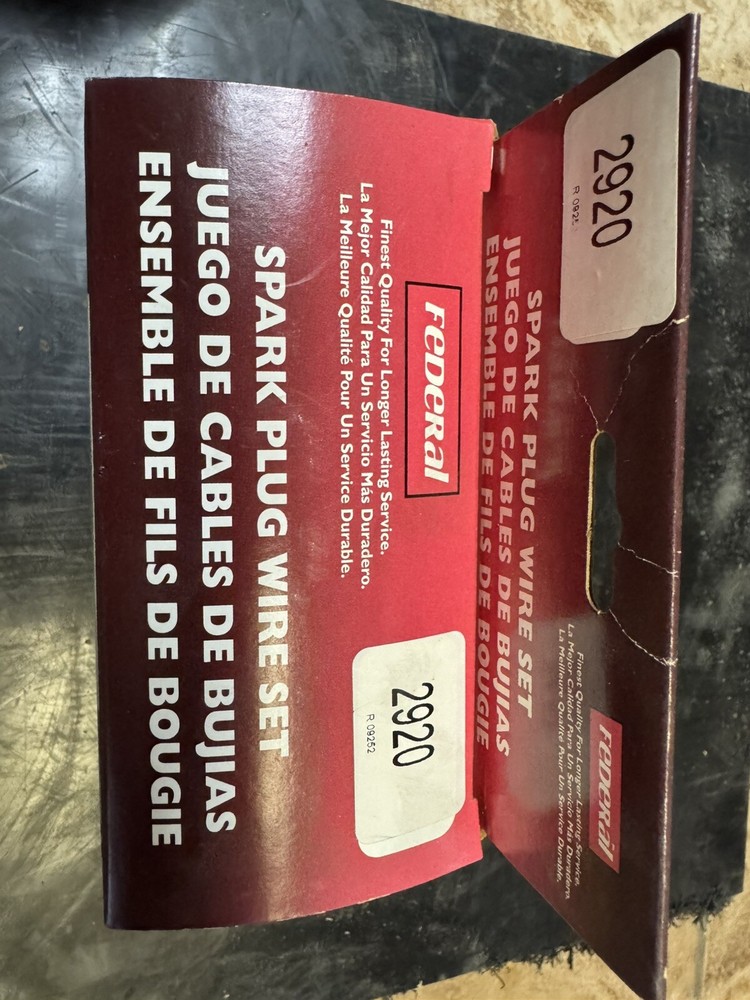 Federal 2920 Spark Plug Wire Set
