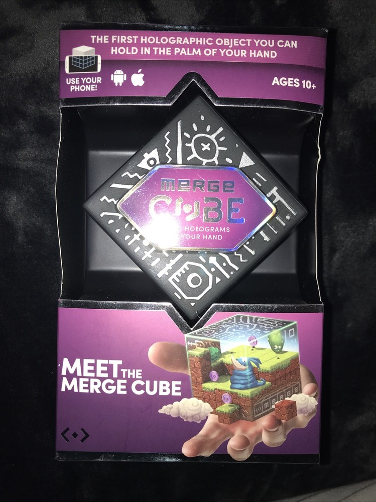 Meet The Merge Cube AR/VR Virtual Apps & Games IPhone Android