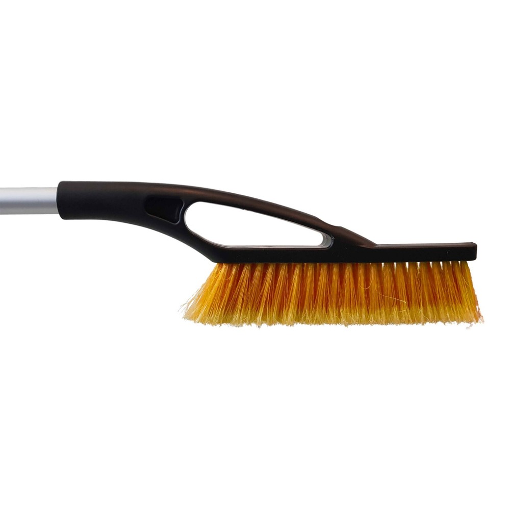 Telescopic Ice Scraper & Snow Brush - Long Reach, Soft Grip Handle, Lightweight