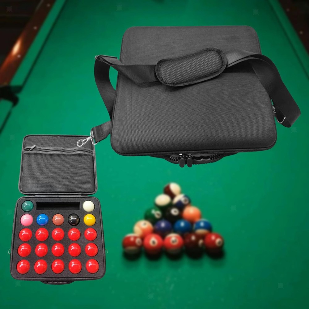Billiard Ball Carrying Case Holder Practical with Adjustable