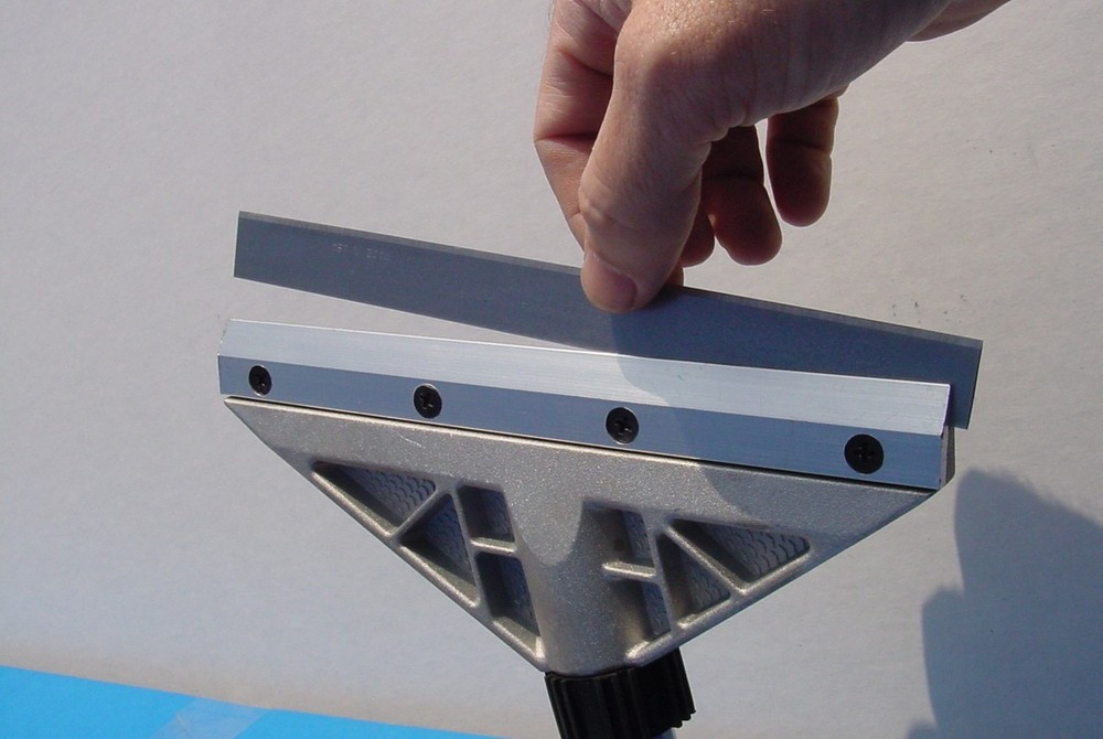 Troxell 8" Big Floor Scraper with Telescoping Handle